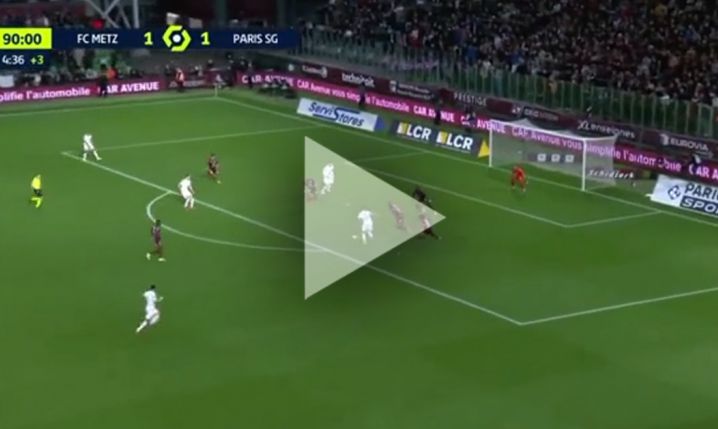 Tak strzela Hakimi zwycięskiego gola dla PSG w 95 minucie! [VIDEO]